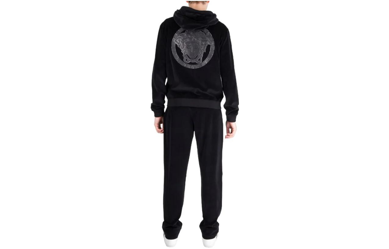 VERSACE SS23  Solid Straight Fit Casual Sweatpants Black A71216-A209743-A008 圖 3