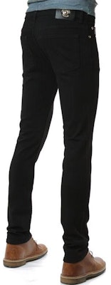 VERSACE SS23 直筒中腰黑色丹寧牛仔褲 74GAB530-CDW00-909 Details for VERSACE SS23 直筒中腰黑色丹寧牛仔褲 74GAB530-CDW00-909