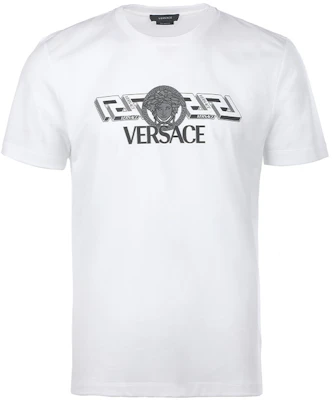 VERSACE SS23 白色字母印花圖案短袖圓領T恤 1008461-1A06051-1W000 Buy VERSACE SS23 白色字母印花圖案短袖圓領T恤 1008461-1A06051-1W000
