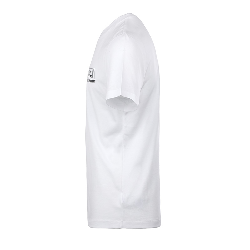 VERSACE SS23  White Letter Print Graphic Crewneck Short Sleeve T-Shirt 1008461-1A06051-1W000 圖 4