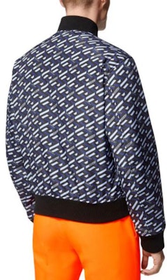 VERSACE SS23 全版印花黑色飛行外套 1008620-1A06201-5U680 Details for VERSACE SS23 全版印花黑色飛行外套 1008620-1A06201-5U680