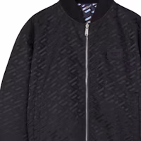 Sizing 베르사체 SS23 올오버 프린트 봄버 재킷 블랙 1008620-1A06201-5U680