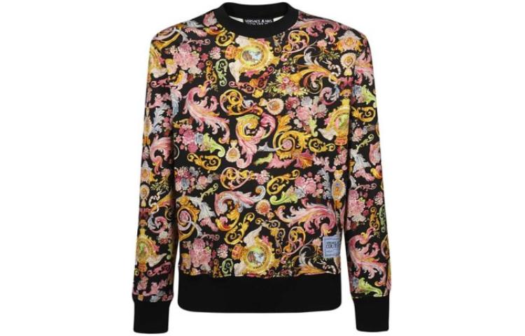 Versace SS23 All-Over Print Long Sleeve Sweatshirt Multi-Color Men B7GWA7F3-S0153-899