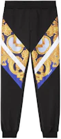 Order Versace SS23 巴洛克印花運動針織長褲 黑色 1008618-1A06205-5U670