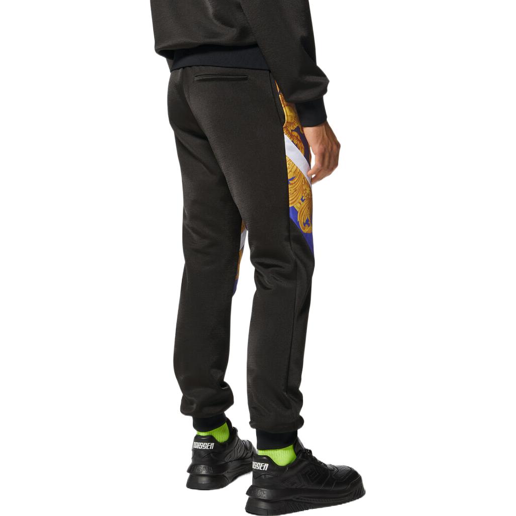 Versace SS23 Baroque Print Jogger Knit Sweatpants  Black 1008618-1A06205-5U670 圖 5