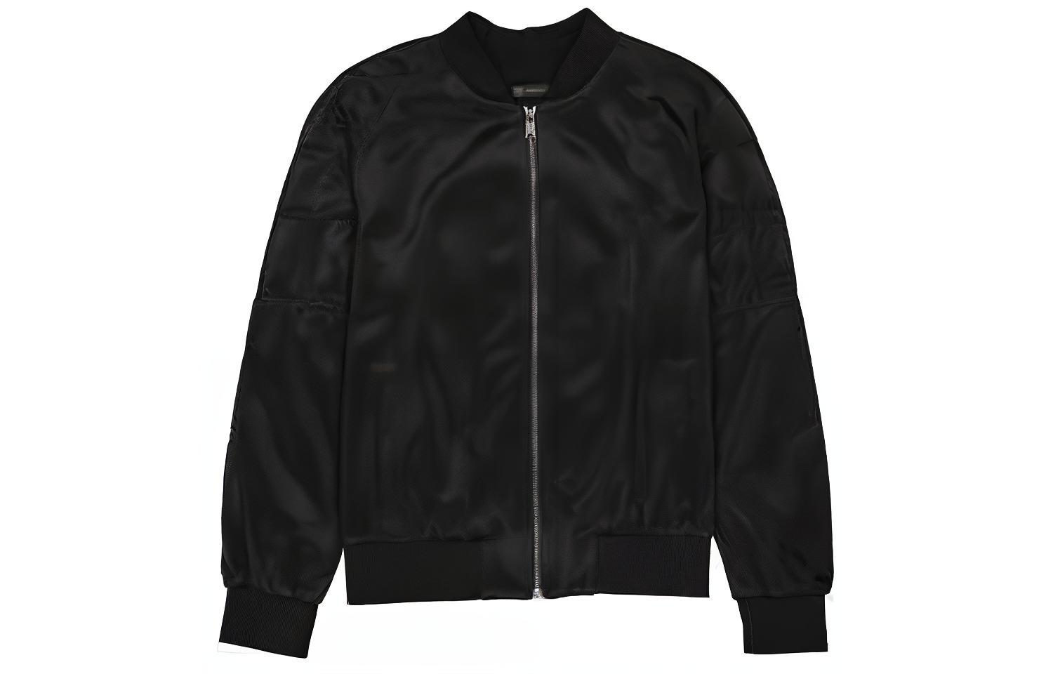 Versace SS23 Black Medusa Embossed Zip-Up Jacket Long Sleeve A80041-A224257-A008