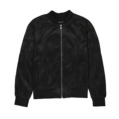 Versace SS23 Black Medusa Embossed Zip-Up Jacket Long Sleeve A80041-A224257-A008