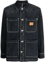 Versace SS23 Black Single-Breasted Jacket with Logo Collar 10078121-A05762-1D490 Versace SS23 Black Single-Breasted Jacket with Logo Collar 10078121-A05762-1D490