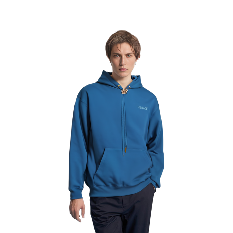 Purchase ヴェルサーチ SS23 ブルースウェットシャツ 刺繍＆メタル装飾付き 1008661-1A06213-1UF90