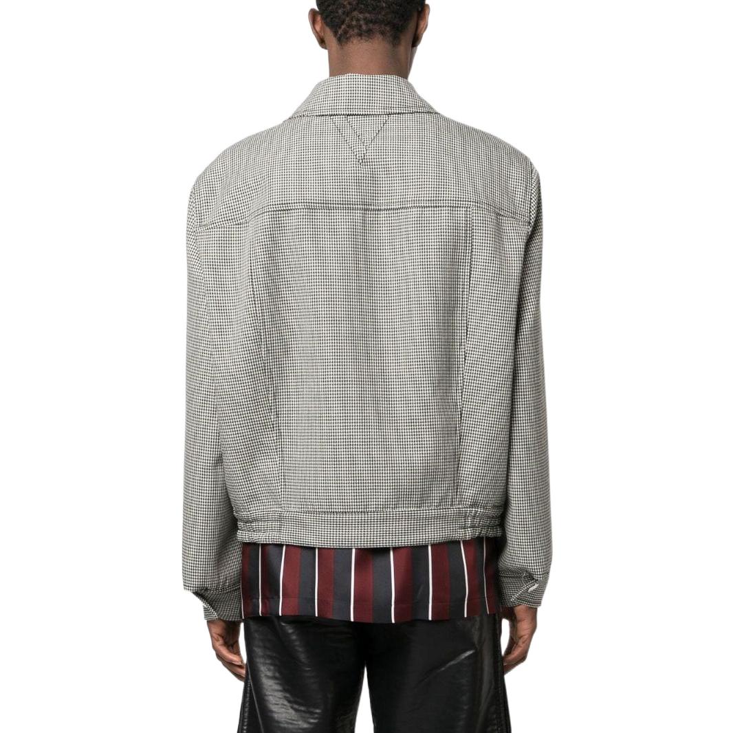 VERSACE SS23 Houndstooth Print Jacket  Grey 1007441-1A05742-2W020 圖 4