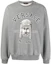 Order VERSACE SS23 Letter Logo Print Crewneck Long Sleeve Sweatshirt Gray Men’s. 1009462-1A06894-1E100