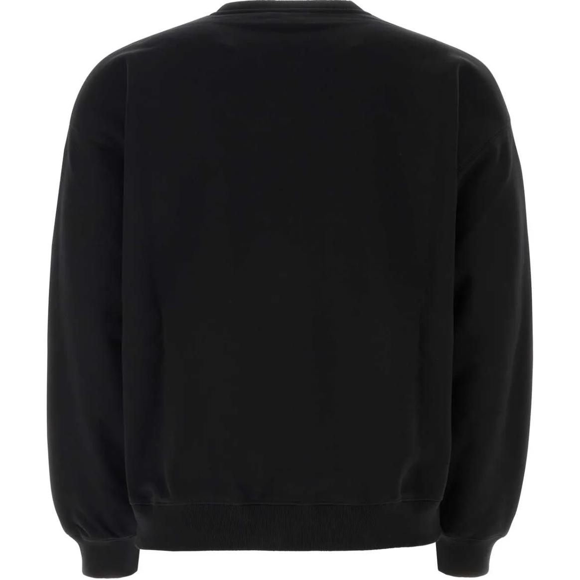 VERSACE SS23 Logo Print Crewneck Long Sleeve Sweatshirt  Black. 1010711-1A07775-1B000 圖 3