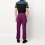 Shop VERSACE SS23 Logo Print Elastic Waist Jogger Pants Men Purple. 1006976-1A04953-1LA50
