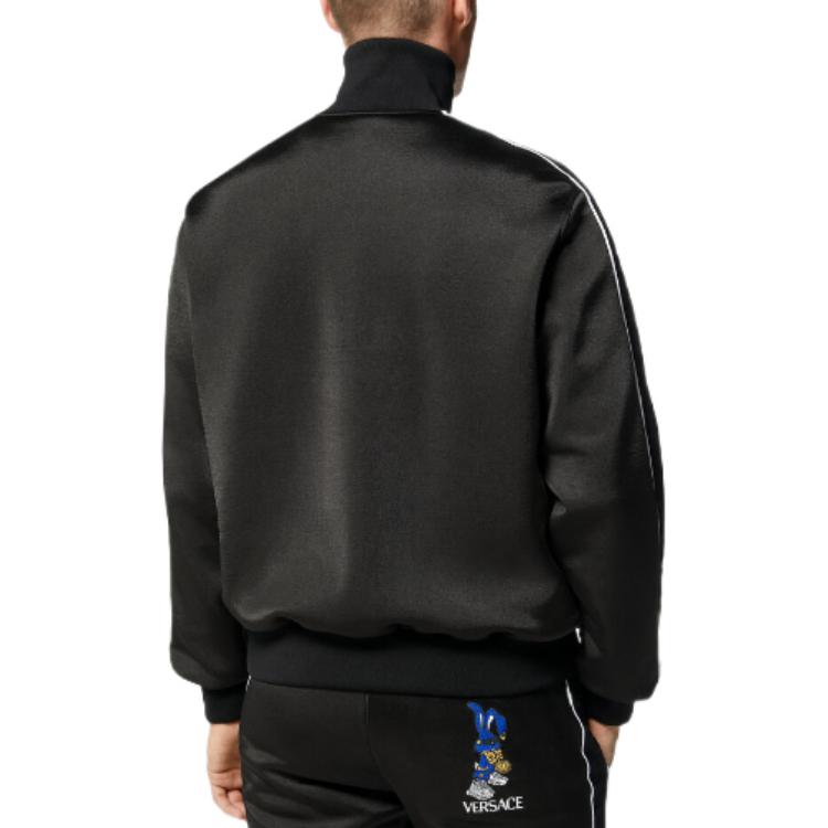 VERSACE SS23 Lunar New Year Rabbit Print Zip Jacket Black 1009297-1A06736-1B000 圖 5