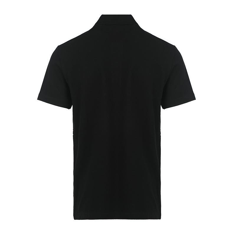 VERSACE SS23 Medusa Embroidered Straight-Cut Polo Shirt Men’s Black 1008495-1A06075-1B000 圖 3