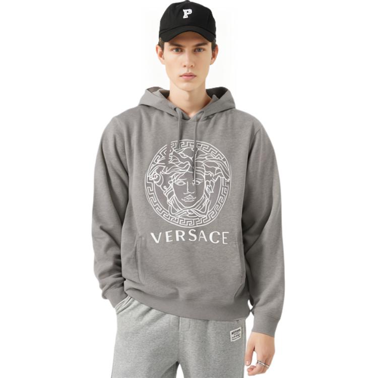 VERSACE SS23 Medusa Logo Print Hoodie  Long Sleeve Sweatshirt A89514S-A234889-2E70 圖 8