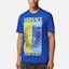 Lookbook VERSACE SS23 Medusa Print Casual Crewneck T-Shirt Blue Tee 1008491-1A06070-1UE30