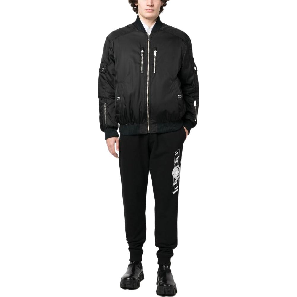 Lookbook VERSACE SS23 Medusa Print High-Waisted Joggers Men’s Black 1008536-1A06119-1B000