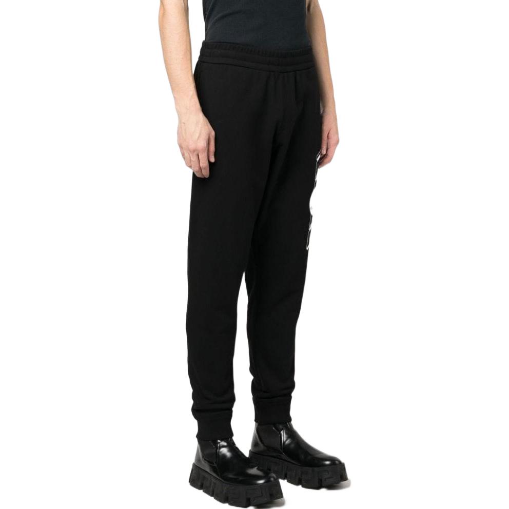 Purchase VERSACE SS23 Medusa Print High-Waisted Joggers Men’s Black 1008536-1A06119-1B000