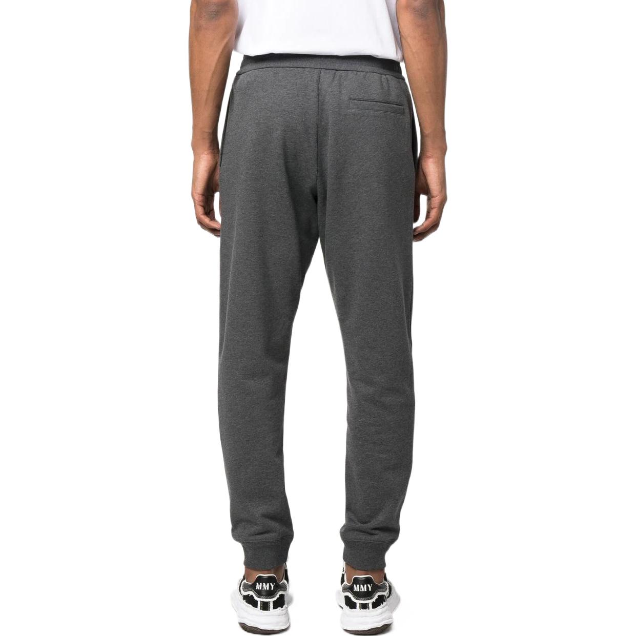 Shop VERSACE SS23 Medusa Print High-Waisted Knit Joggers Men’s Dark Grey. 1008536-1A06119-1E210