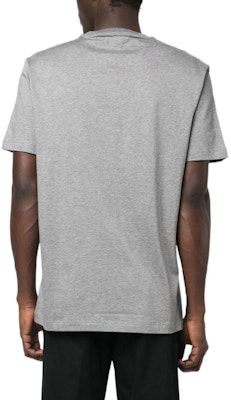 ヴェルサーチ SS23 リゾートコレクション ロゴ クルーネック Tシャツ グレー 1008480-1A06062-1E100 Shop ヴェルサーチ SS23 リゾートコレクション ロゴ クルーネック Tシャツ グレー 1008480-1A06062-1E100