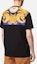 Shop VERSACE SS23 Resort Multicolor Print Cloud Mountain Tee Black 1008483-1A06065-5U670