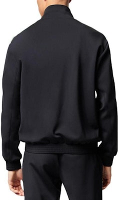 Versace SS23 Solid Color Zip-Up Track Jacket Black 1007845-1A05640-5B970 Lookbook Versace SS23 Solid Color Zip-Up Track Jacket Black 1007845-1A05640-5B970