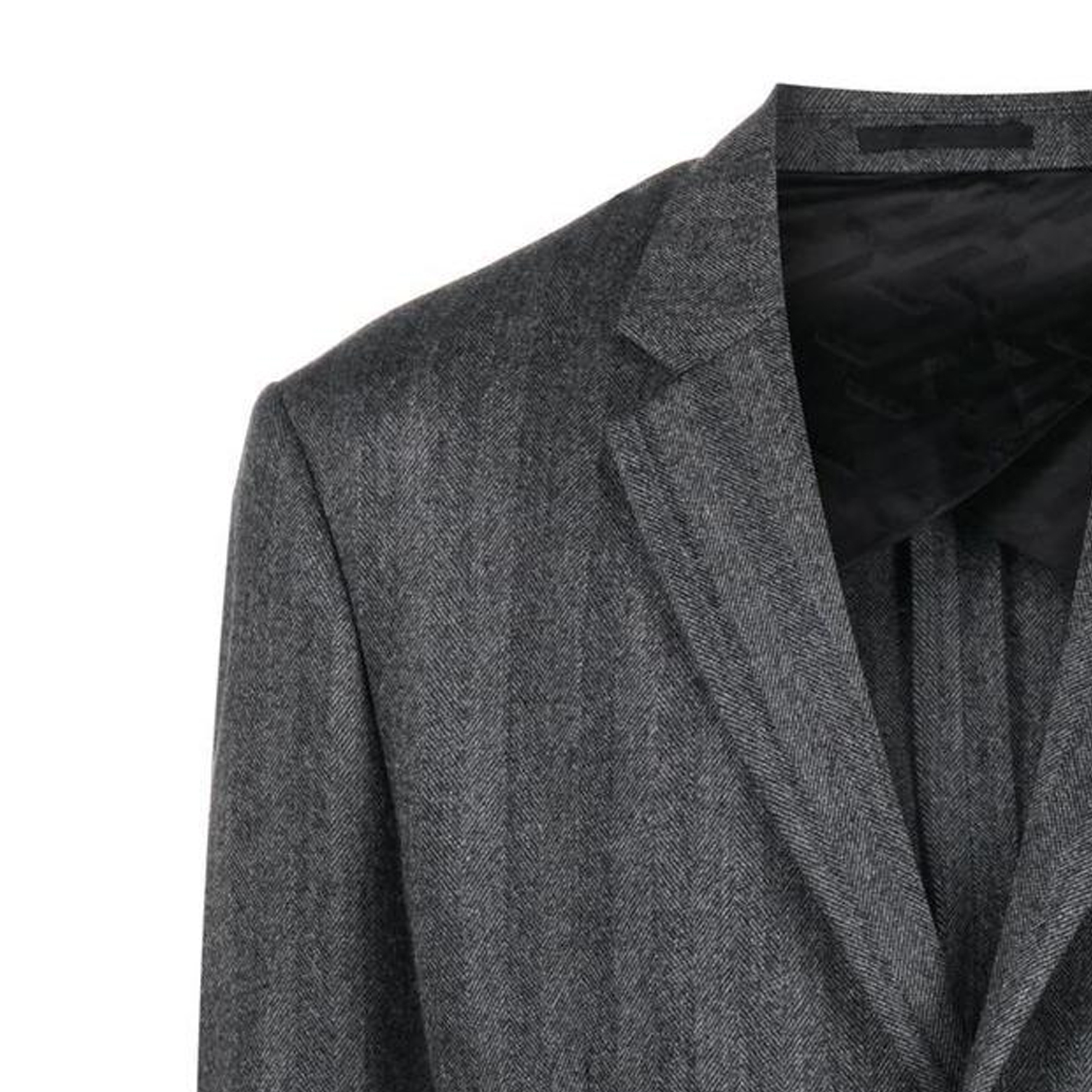 Sizing VERSACE SS23 條紋單排扣長袖西裝外套 - 灰色 1008069-1A05345-1E100