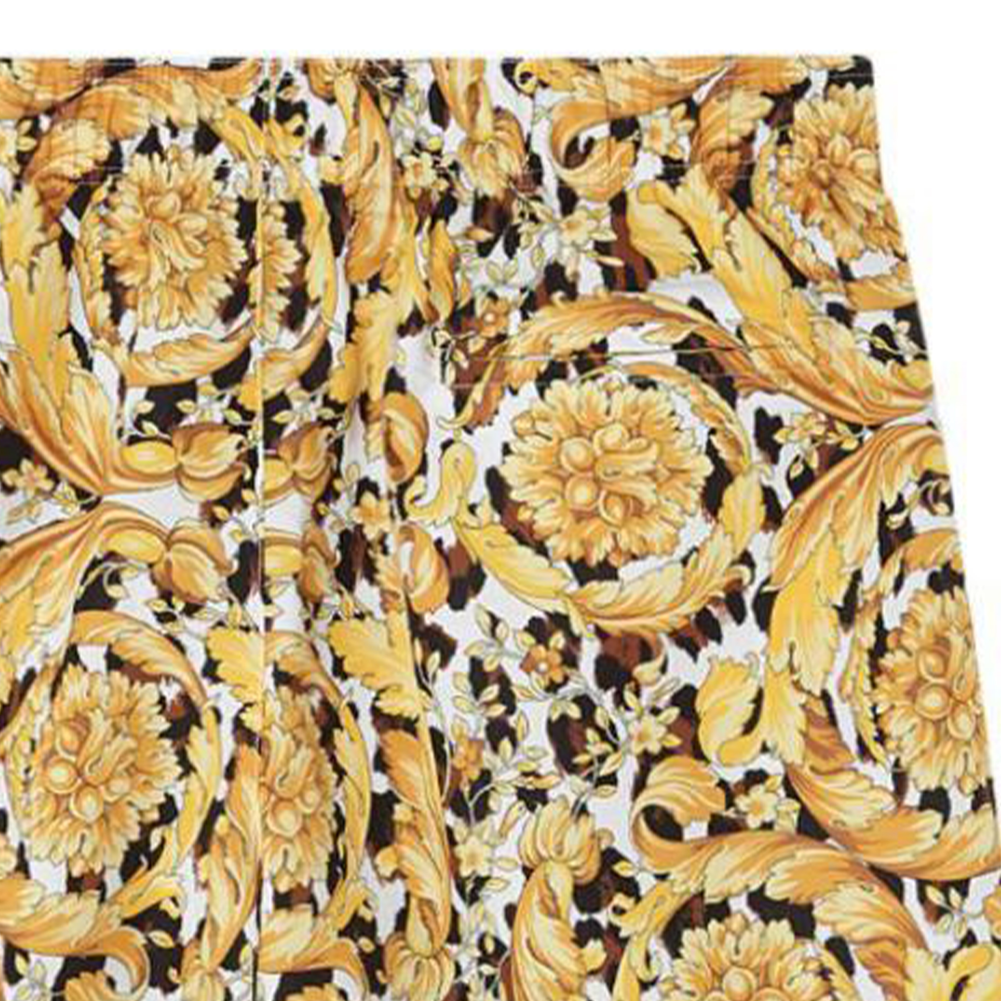 Details for VERSACE SS24 Bañador Amarillo Ámbar con Estampado 1016218-1A12308-5W050