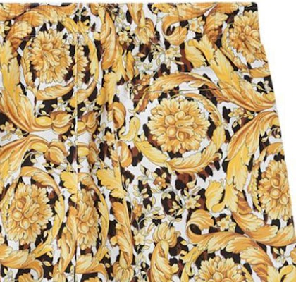 VERSACE SS24 Bañador Amarillo Ámbar con Estampado 1016218-1A12308-5W050 Details for VERSACE SS24 Bañador Amarillo Ámbar con Estampado 1016218-1A12308-5W050