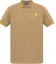 Order VERSACE SS24 Beige Polo Shirt with Logo Embroidery Short Sleeve Pullover. 1013910-1A09860-1KD40