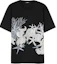 Buy Versace SS24 黑色短袖花卉印花圓領T恤 1013302-1A11409-2B510