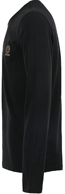 ヴェルサーチ SS24 ロゴプリント 長袖 Tシャツ 2枚セット ブラック AU10197-1A1001-1A1008 Purchase ヴェルサーチ SS24 ロゴプリント 長袖 Tシャツ 2枚セット ブラック AU10197-1A1001-1A1008