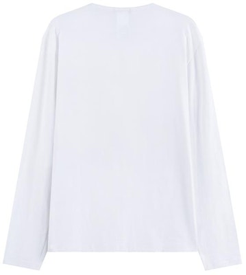 范思哲 SS24 修身印花长袖圆领T恤 双包装 白色 AU10197-1A10011-A1001 Shop 范思哲 SS24 修身印花长袖圆领T恤 双包装 白色 AU10197-1A10011-A1001