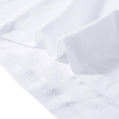 范思哲 SS24 修身印花长袖圆领T恤 双包装 白色 AU10197-1A10011-A1001 Details for 范思哲 SS24 修身印花长袖圆领T恤 双包装 白色 AU10197-1A10011-A1001