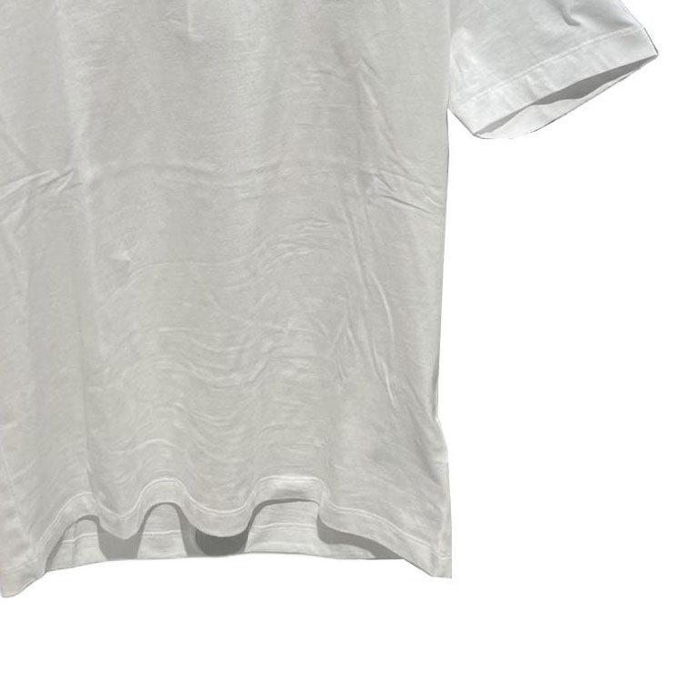 Details for VERSACE SS24 白色圓領標誌短袖T恤。 A89500S-A230901-2W020