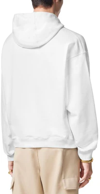 Versace SS24 Hoodie Pullover Solid Color Putih dengan Tali Serut. 1008661-1A06213-1W000 Shop Versace SS24 Hoodie Pullover Solid Color Putih dengan Tali Serut. 1008661-1A06213-1W000