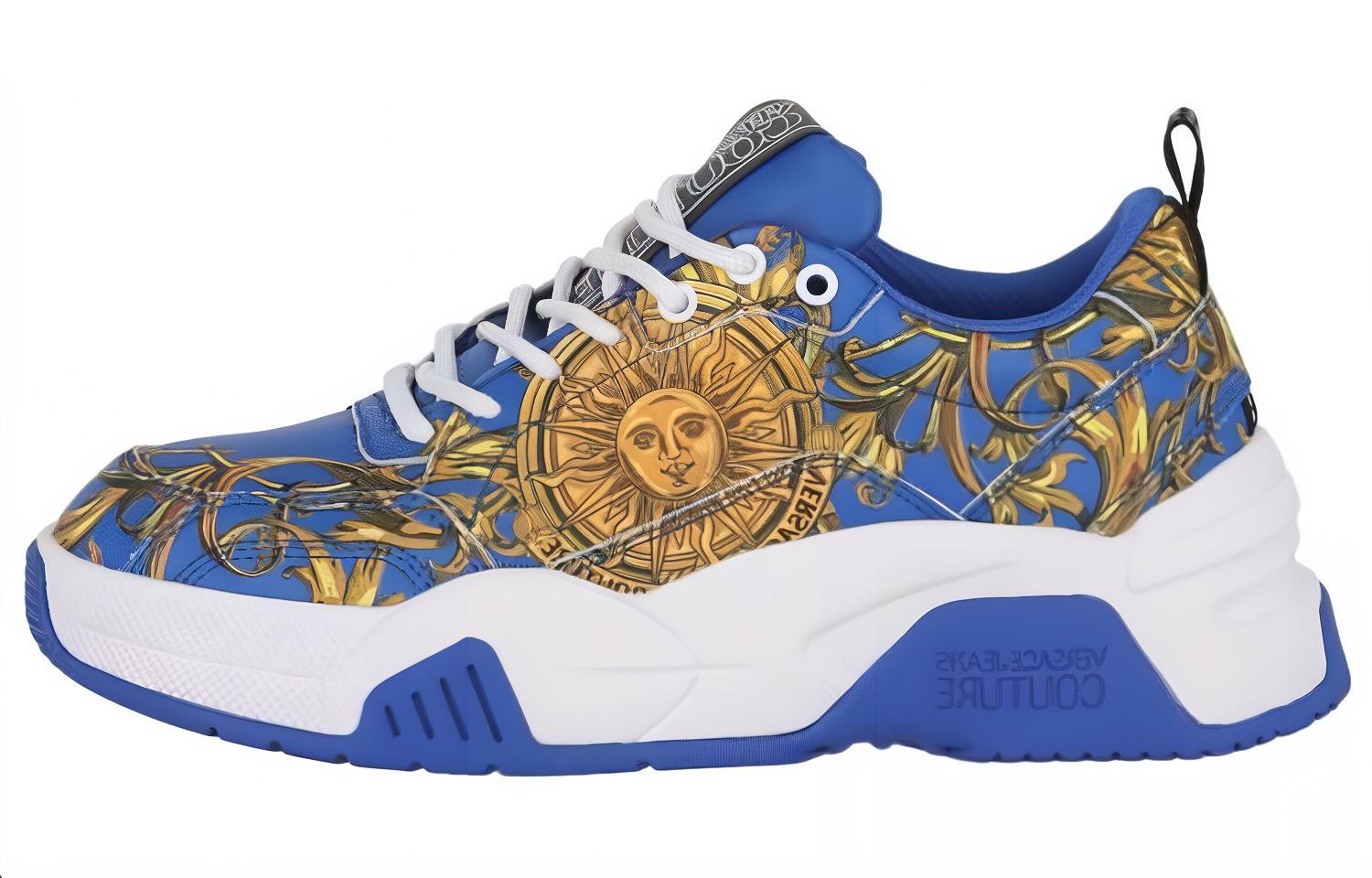 Versace Stargaze Sneakers 'Sun Garland Print - Blue'