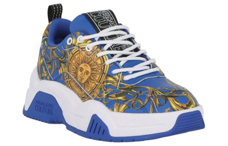 Versace Stargaze Sneakers 'Sun Garland Print - Blue' 圖 3