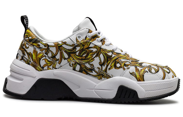 Versace Stargaze Sneakers 'Sun Garland Print -White Gold' 圖 2