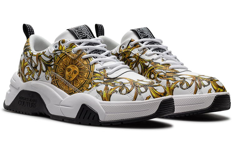Versace Stargaze Sneakers 'Sun Garland Print -White Gold' 圖 3