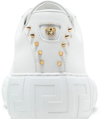 Versace Studded Low ''Putih'' DSU8404-1A00819-1W00V Sizing Versace Studded Low ''Putih'' DSU8404-1A00819-1W00V