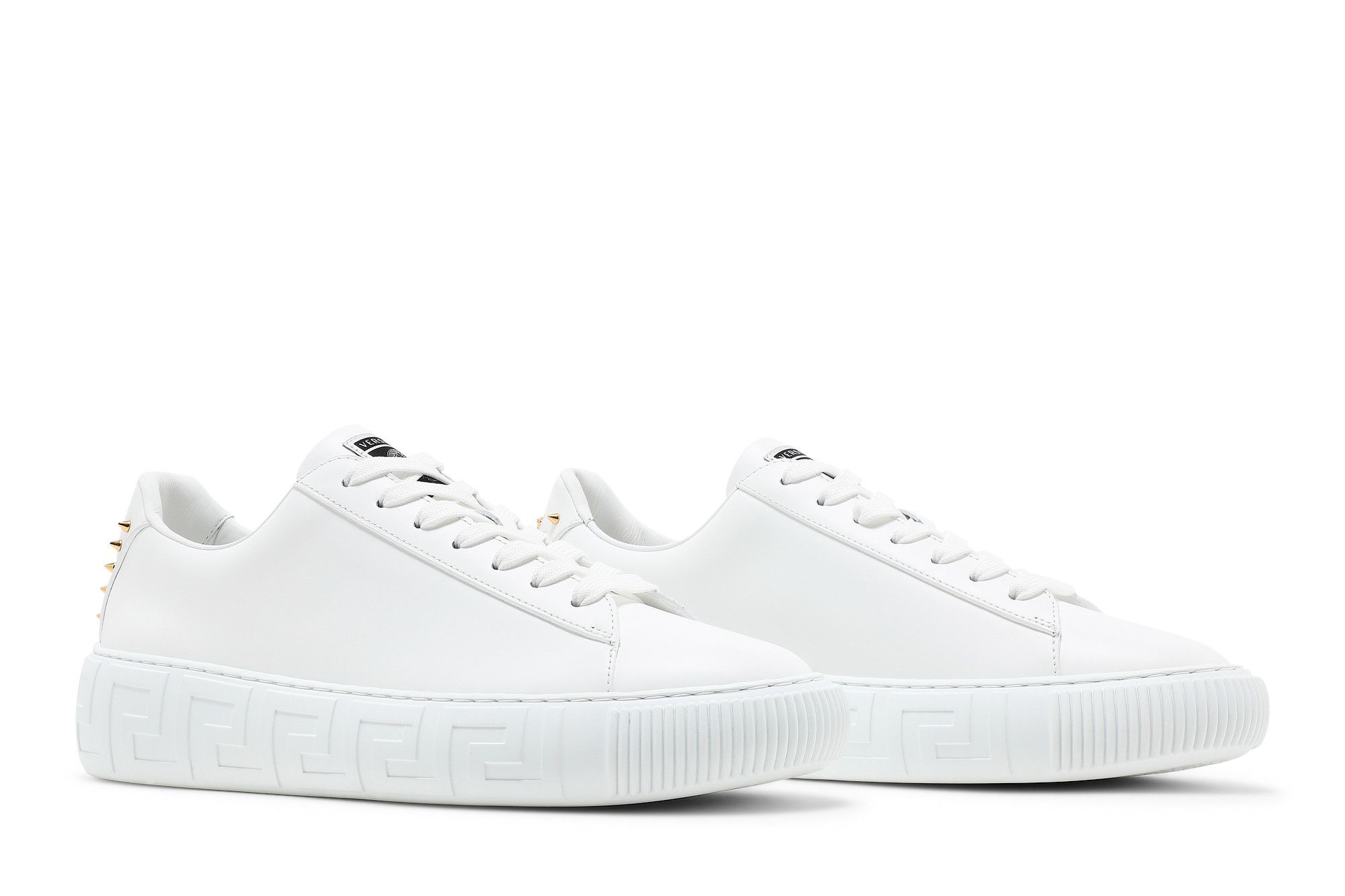 Cheap Versace Studded Low ''Putih'' DSU8404-1A00819-1W00V