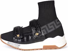 Versace Touch-Strap Sock Mid 'Black Oro Tribute' Hitam Emas DSU6991-DCLZCG-K41T Buy Versace Touch-Strap Sock Mid 'Black Oro Tribute' Hitam Emas DSU6991-DCLZCG-K41T