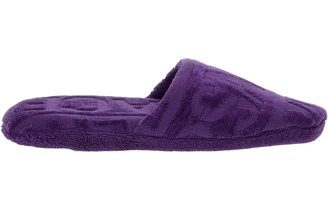 Versace Towel Slippers 'Solid Purple' 圖 2