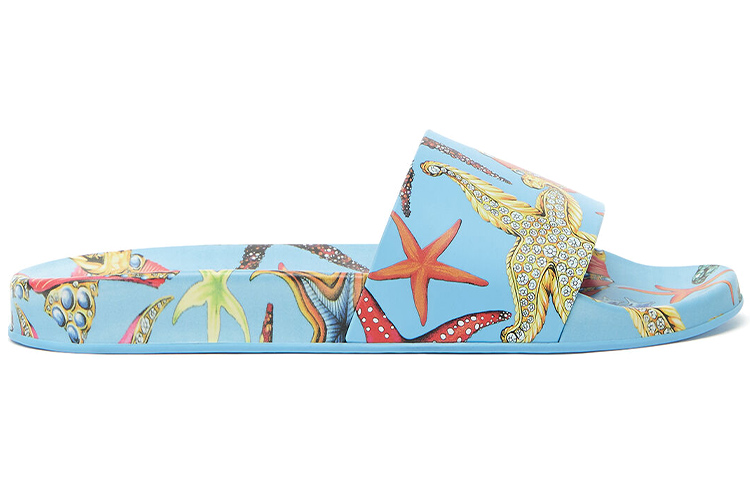 Versace Trésor De La Mer Slide 'Blue Print' 圖 2