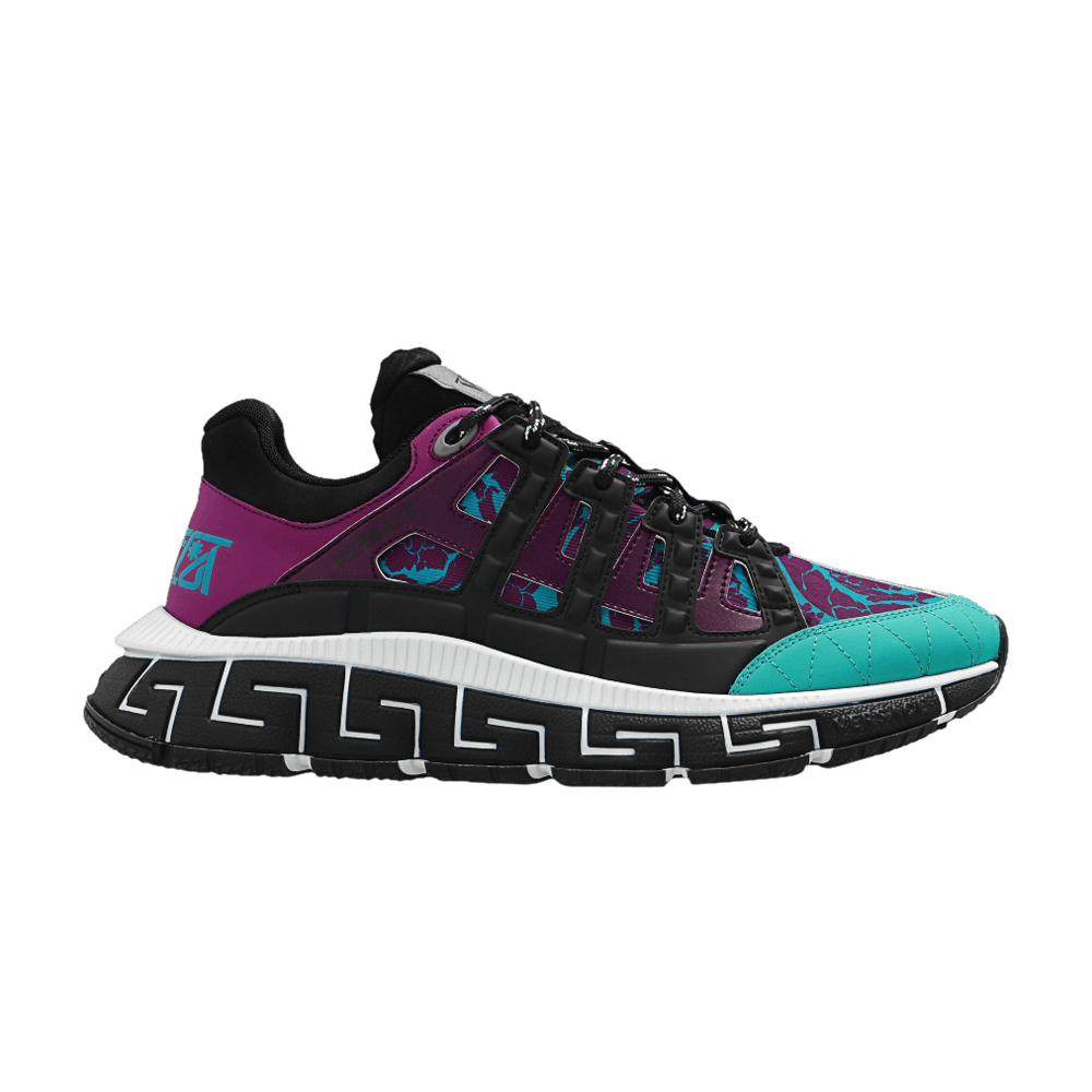 Versace Trigreca 'Barocco Print - Teal Plum' DSU8094-1A04983-6V450