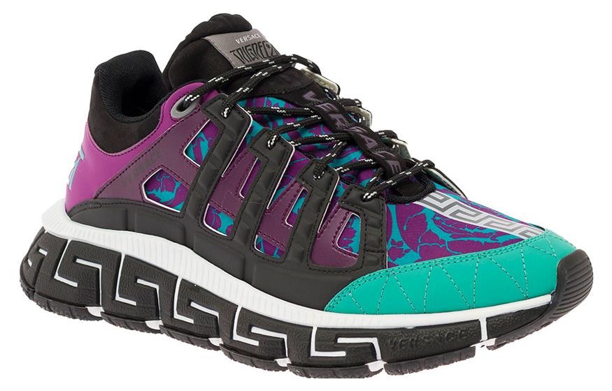 Order Versace Trigreca 'Cetak Barocco - Teal Plum' DSU8094-1A04983-6V450