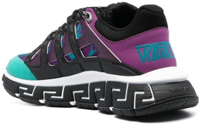 Versace Trigreca 'Cetak Barocco - Teal Plum' DSU8094-1A04983-6V450 Lookbook Versace Trigreca 'Cetak Barocco - Teal Plum' DSU8094-1A04983-6V450