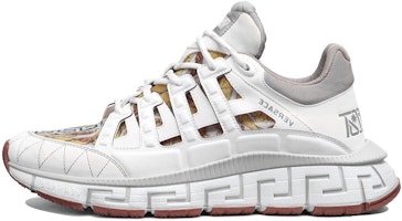 Versace Trigreca 'Barocco Print - White' DSU8094-D16TCG_D014H Versace Trigreca 'Barocco Print - White' DSU8094-D16TCG_D014H
